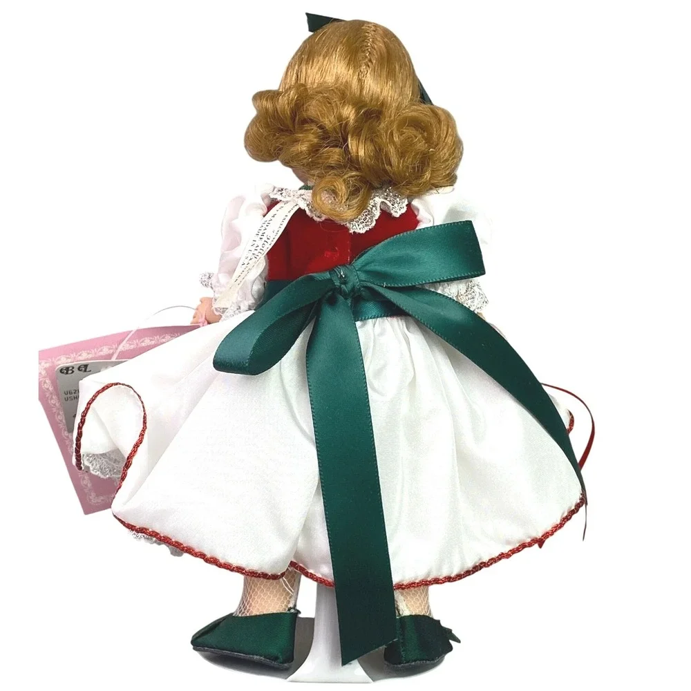 Vintage Madame Alexander Doll‎ Holly 84-S Original Box Green Eyes Strung